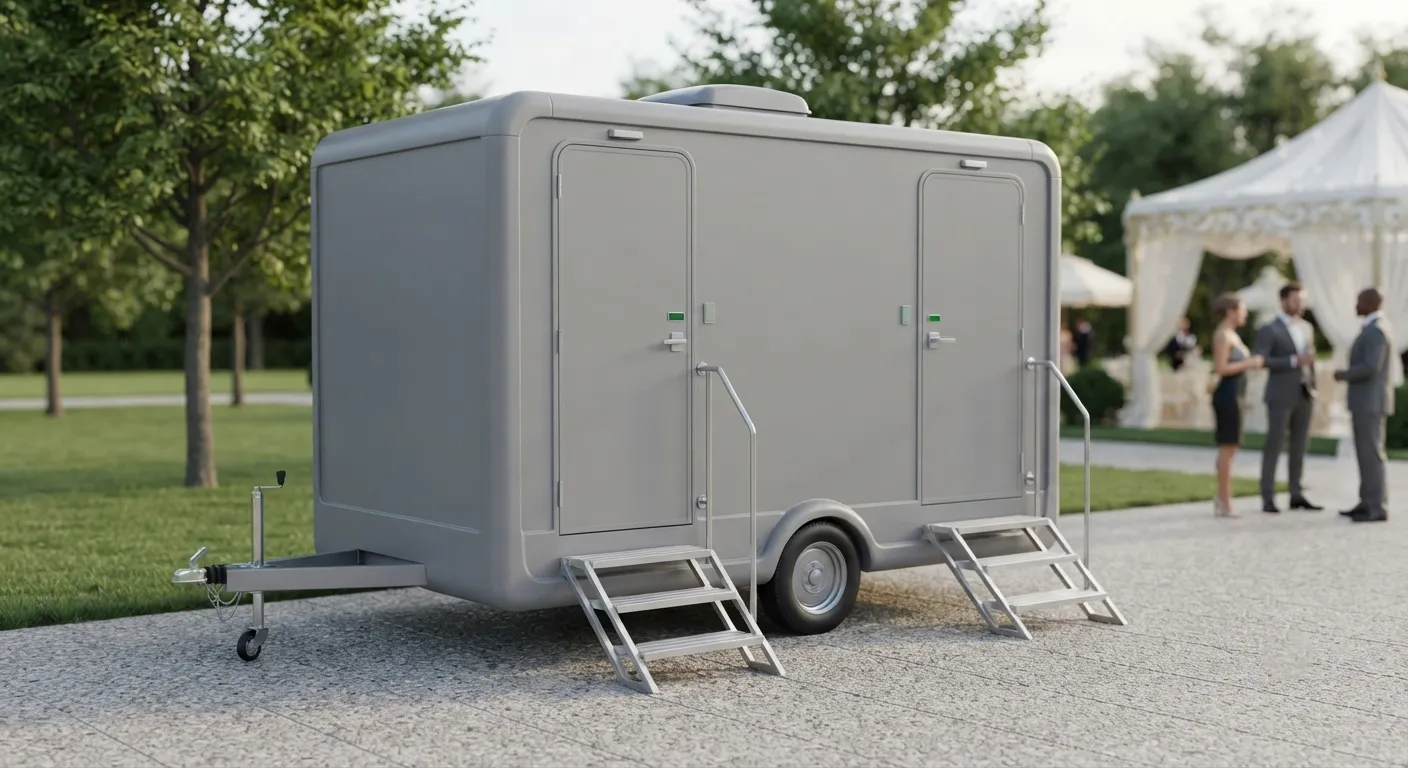 2 Stall Restroom Trailer in Hawthorne, CA