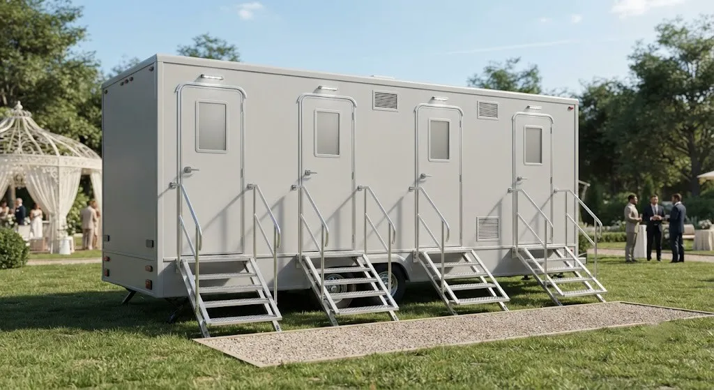 4 Stall Restroom Trailer in Hawthorne, CA