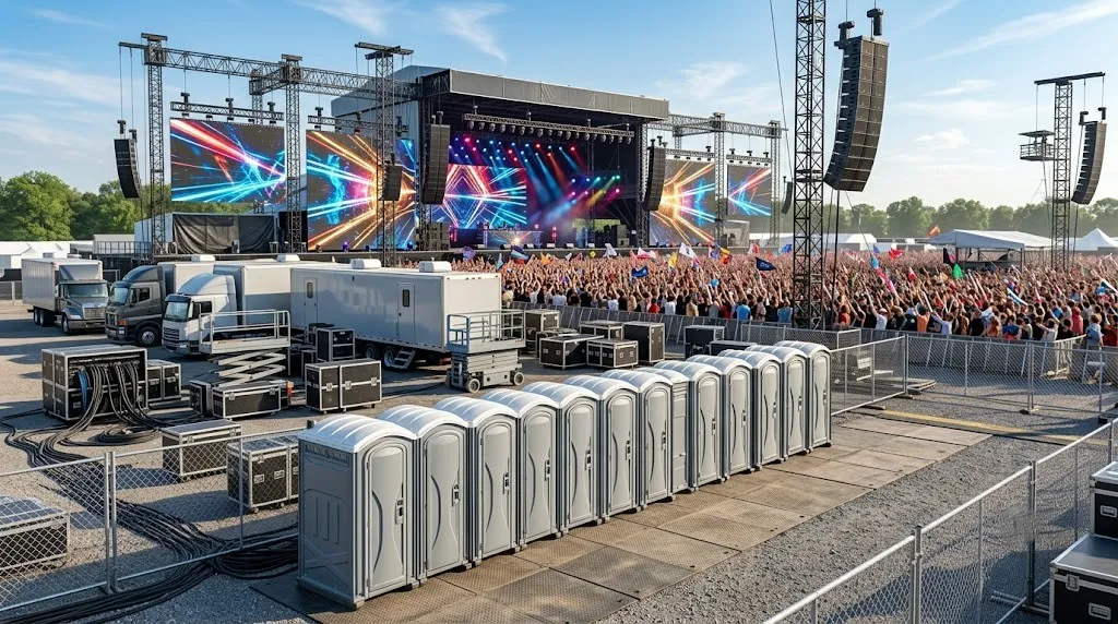 Concert Restroom Rental in Hawthorne, CA