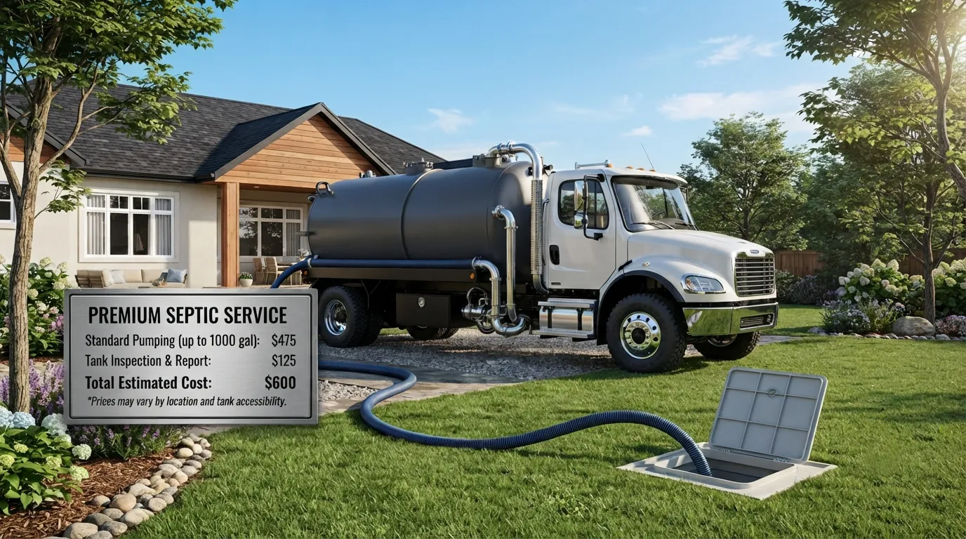 Septic Tank Pumping Cost in Hawthorne, CA